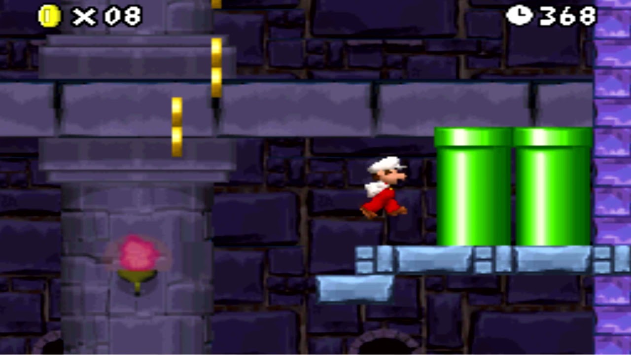 New Super Mario Bros (DS) World 6-Tower 2