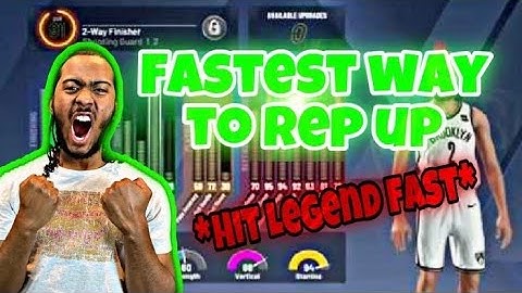 The BEST/FASTEST REP METHOD NBA2K20- (LEGEND FAST)