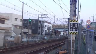 EF65-2080牽引貨物列車　魚住駅付近にて