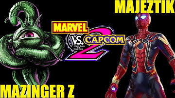 MvC2 Mvci Umvc3 MAZINGER vs MAJEZTIK Fightcade pt 2