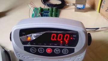 Kết nối không cần dây load cell đầu cân XK3118T1-F1+T-WX1-A với Load cell Mavin NS1