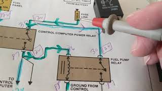 fuel pump relay problems how to diagnose from wiring diagram part two