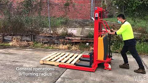 SPN1025S Semi Electric Stacker