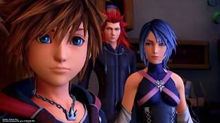 KINGDOM HEARTS Ⅲ - AQUA MEETS KAIRI AND AXEL/LEA