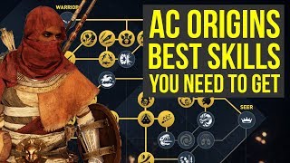 Assassin's Creed Origins Best Skills TO GET AS SOON AS POSSIBLE (AC Origins best skills)