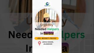 Job In Europe (Serbia) #europe #europeanvisa #visa #workpermit