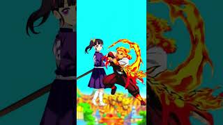 3v3who is strongest Akaza VS guytaro Obanai VS  Shinobu Rengoku VS Kanao