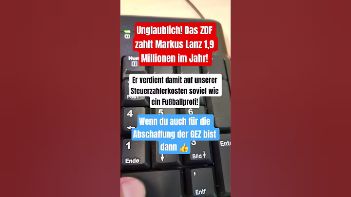 Unglaublich, dafür zahlen wir GEZ! #deutschland #gez #rundfunkgebühren #politik