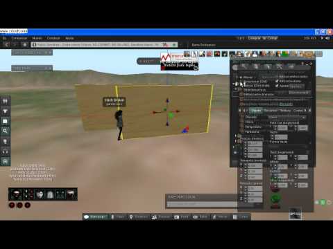 Como construir algo no second life