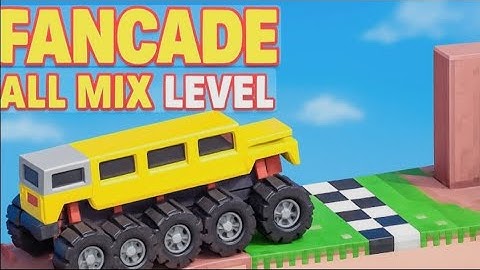 Fancade Drive Mad 🚗🔥 All Mixed Levels Full Gameplay Walkthrough | Fancade Game A.P.N(251)