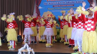 Penampilan Tari Kelompok B TK ABA 3 SRUNI KOTA