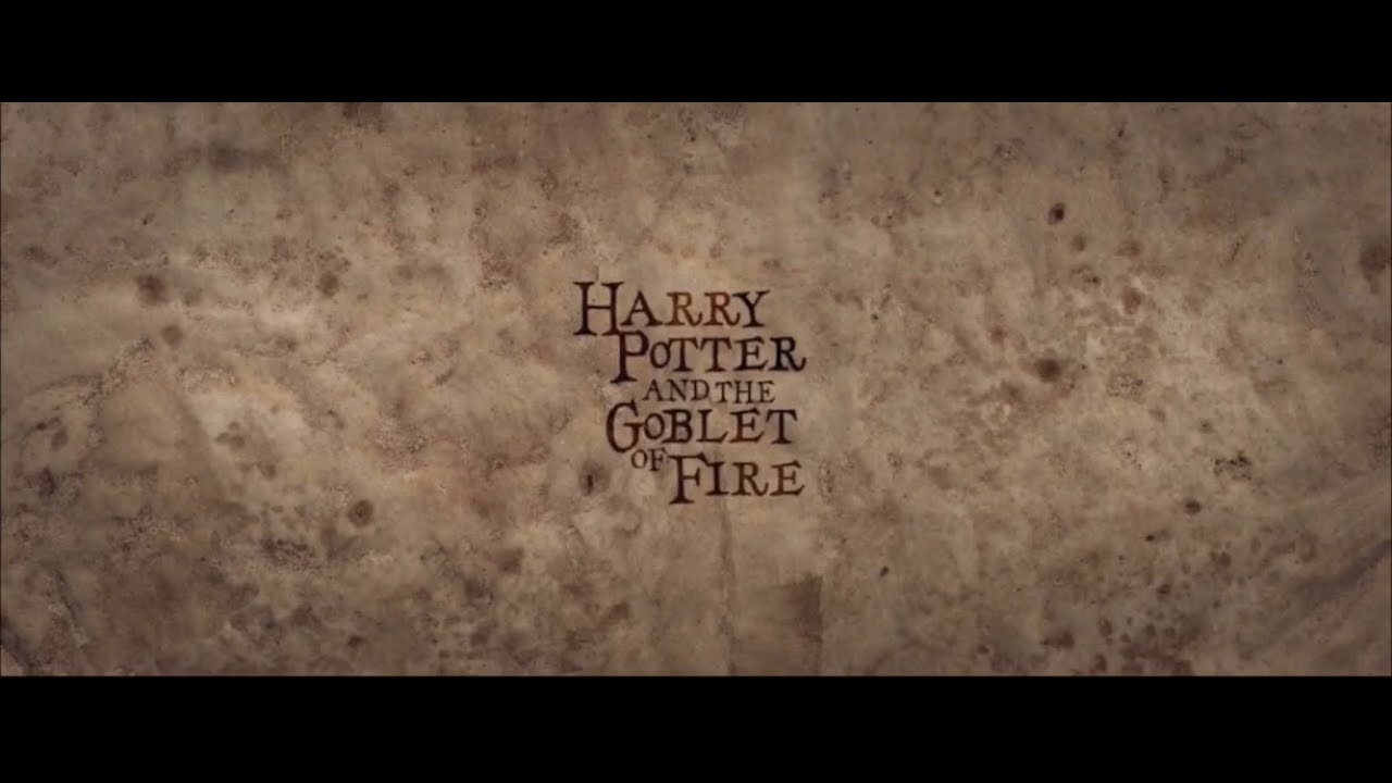 Harry Potter and the Goblet of Fire end credits YouTube