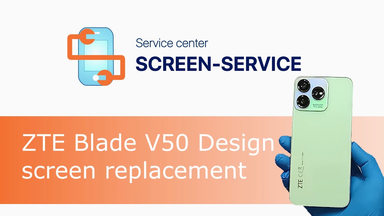 ZTE Blade V50 Design screen replacement