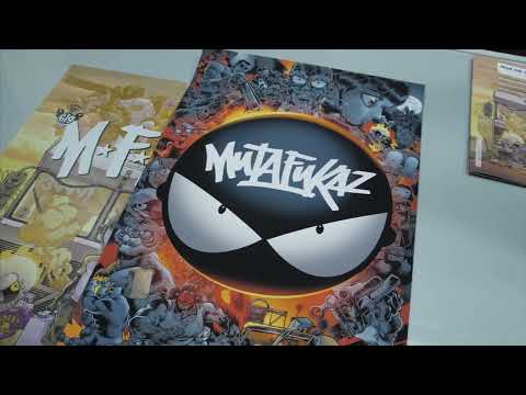 Exposition des planches originales MUTAFUKAZ de Run à la galerie Achetez de l'Art !