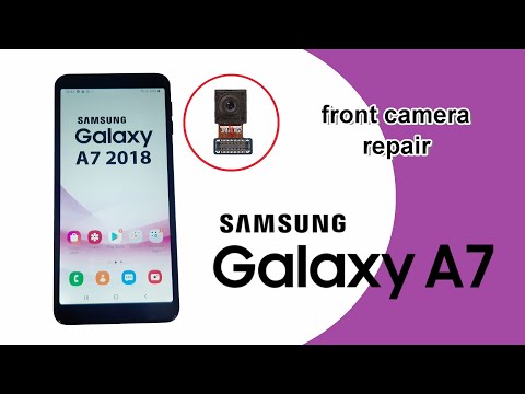 Samsung galaxy A7 2018 Camera Failed repair solution