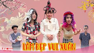 Làm đẹp vui xuân | Phim ngắn tiktok hài hước | Thị Hến