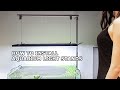 How to install an aquarium light cabinet stand litiaquaria stainless steel lighting cabinet mount