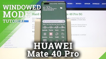 How to Open Apps in Floating Window on HUAWEI Mate 40 Pro 5G - Turn On Floating Mode