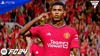 FC 24 - Man United vs. Tottenham - Premier League 23/24 Full Match at Old Trafford | PS5™ [4K60]