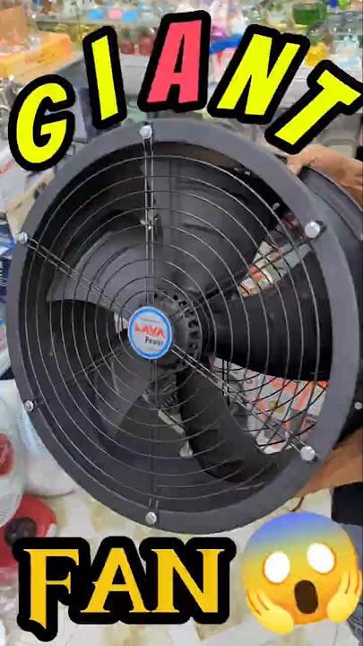 Powerful Industrial Exhaust Fan🌪️| Full Air Flow! #PowerFan #IndustrialTech