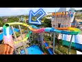 Try All Waterslides At Hawaii Waterpark Malang, Indonesia