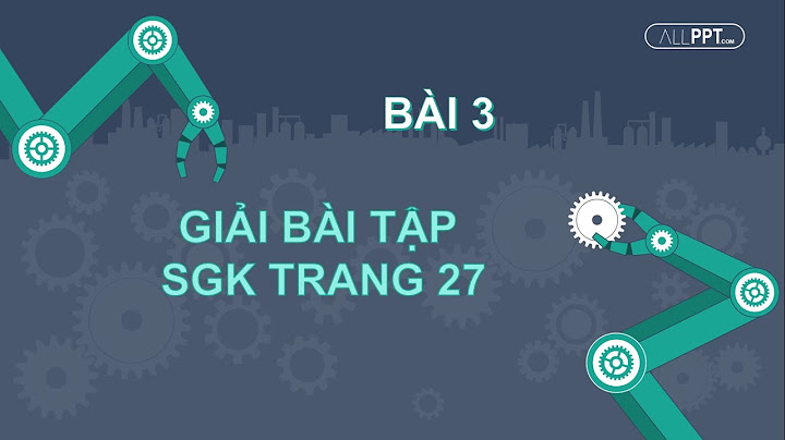 Giải sách bài tập Tin học 8 quyển 3 bài 2