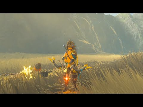 하늘에서 라이넬 사냥-오세 평원 대검, 창라이넬 연속으로 Killing 2 Lynels in the Air in a row in Oseira Plains