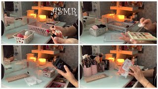 ASMR 1000% РЕЛАКС УБОРКА КОСМЕТИКИ/ШЕПОТ ТРИГГЕРЫ/ASMR Makeup Cleaning/Протираю косметику салфетками