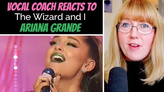 Musical Theatre Coach Reacts to Ariana Grande 'The Wizard & I' Wicked