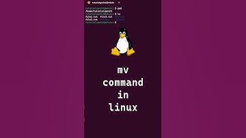 7/10 Basic Linux Commands | mv command in linux #shorts #linux #linuxcommands