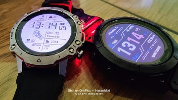 Falcon vs. Fenix Day 23 (Amazfit Falcon or the Garmin Fenix 7X sapphire solar?)