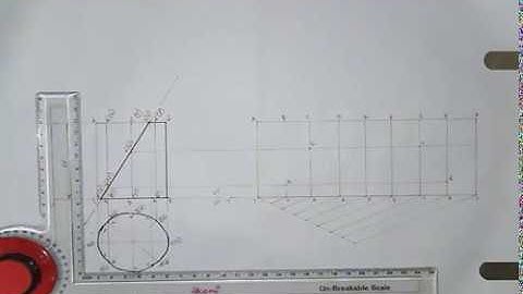 Engineering Graphics |Development of Surfaces |Cylinder