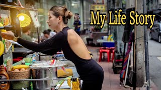 The Most Hardworking & Beautiful Girl In Bangkok - Puy Roti Lady Banana Pancake