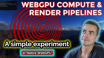 [Live #02] WebGPU Compute Pipeline: Generating Moving Waves in Textures