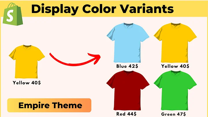 Increase Sales with Unique Shopify Color Variants