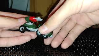 Инструкция как собрать военную машинку из LEGO