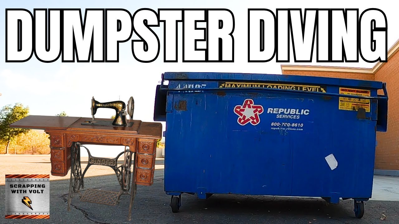 Мы вернулись! Поиск металлолома и не только в мусорных контейнерах! S3E22