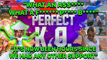 DSP Begging, Raging And Getting Perfected On Salty SF6 Stream 🙏🙏🙏🧂🧂🧂