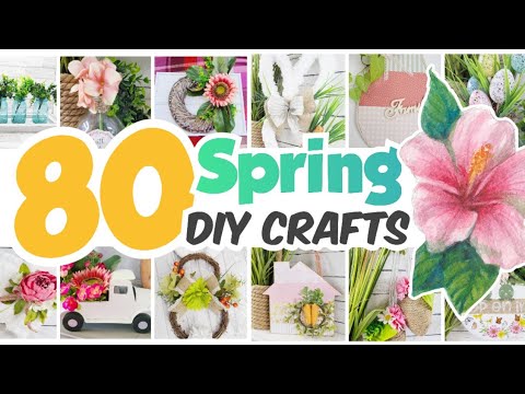 80 BRILLIANT Dollar Tree DIY Crafts for SPRING