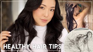 How I Recovered my Hair Loss & 6 Step Routine for LONG Healthy Hair