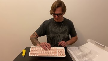 MINISO wireless keyboard and mouse combo unboxing