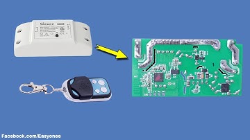 Sonoff RF WiFi Smart Switch disassembly