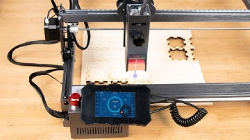 10W Dual Laser Power Output Atomstack X7 Pro Laser Engraving Machine Unboxing and test