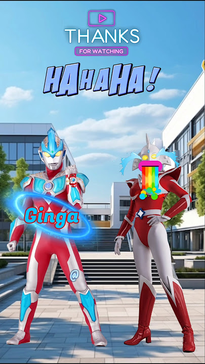 Ultraman Ginga And Ultraman Zero? Wait Whatttt??? #ultraman #ultramanginga #kartun #funny