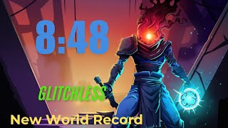 Beat Dead Cells From New Save WITHOUT Glitches, UNDER 9 MIN! (Milestone Speedrun WR)