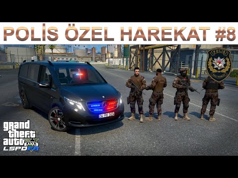 GTA 5 POLİS ÖZEL HAREKAT MODU #8 | MERCEDES VİTO | LSPDFR