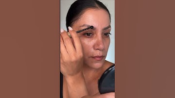 My Everyday #eyebrow Routine! #eyebrowtutorial #makeup #oilyskin #browtutorial #laminated