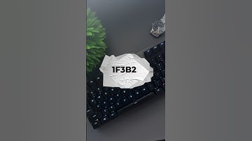 Typing Tip ( Code 1F3B2 ) | #keyboard #asmrkeyboard #asmr #mechanicalkeyboard #computerkeyboard