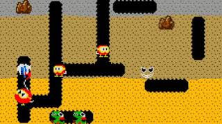 Dig Bert (Dig Dug Hack - Q*Bert Mashup) - Atari 2600 Hacks