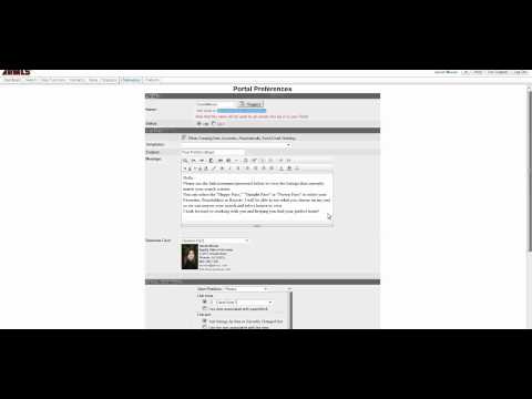 flexmls: Portal Preferences - setting up your Portal Account